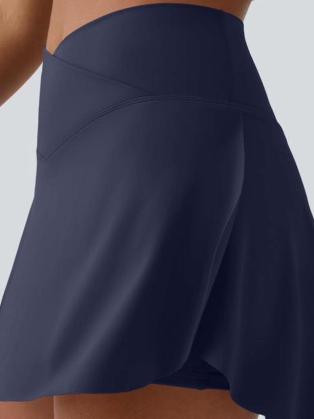 HALARA Navy Active Skort